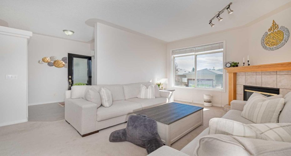 Very bright living room