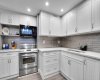 Basement kitchen fully finished and functional