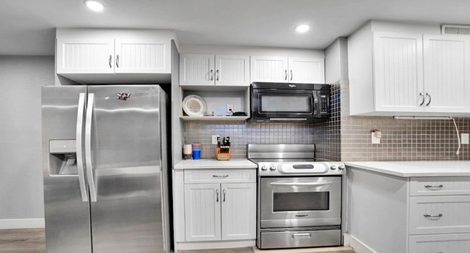 2nd set of kitchen stainless steel appliances