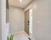 Front entrance and foyer