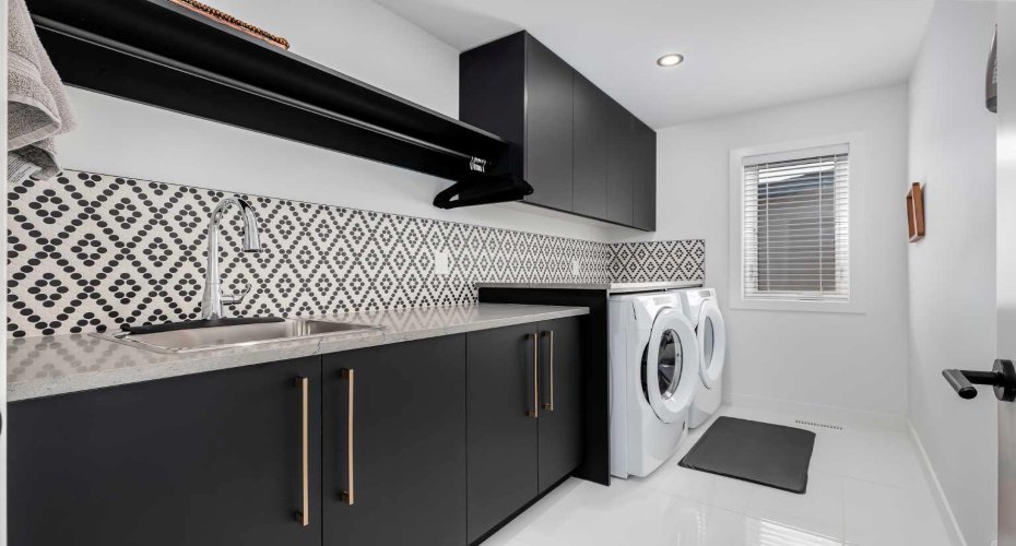 Upper floor Laundry room