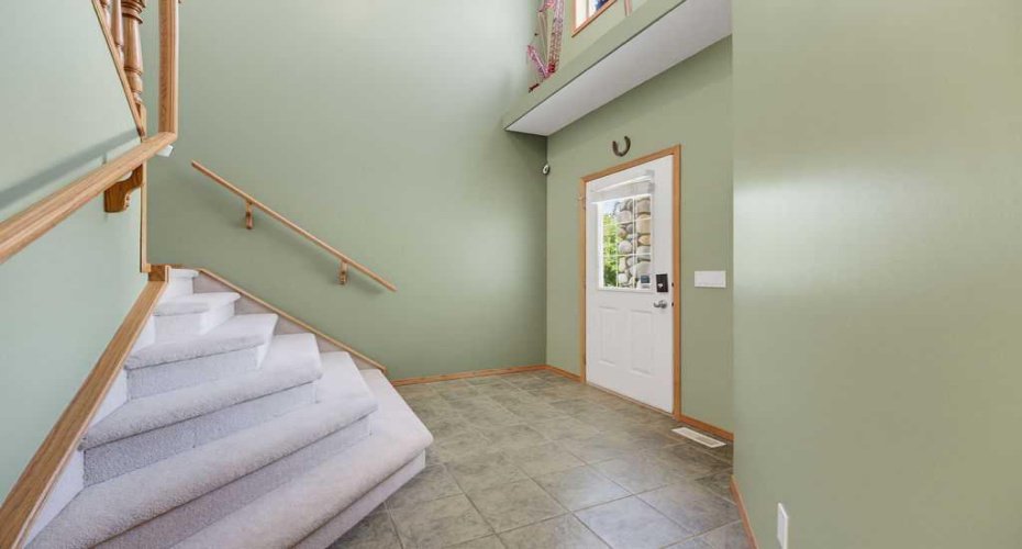 A spacious entryway that flows seamlessly into the main living areas.