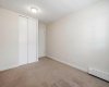 Primary bedroom with a good size closet