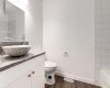 Full bathroom - new vinyl floor