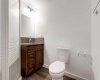 Full bathroom 2 - new vinyl floor