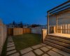 Spacious backyard - upgraded backside fence