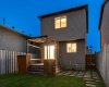 Spacious backyard - New gates