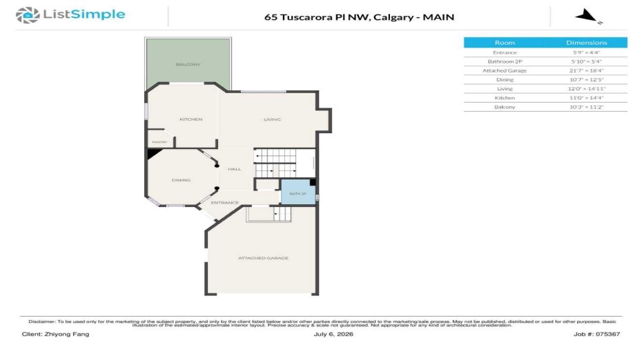 65 Tuscarora Place, Calgary, Alberta T3L2G1, 3 Bedroom Bedrooms, 0 ,4 BathroomBathrooms,Residential,For Sale,Tuscarora,0,A2327196