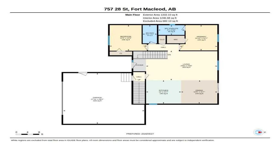 757 28 Street, Fort Macleod, Alberta T0L0Z0, 4 Bedroom Bedrooms, 0 ,3 BathroomBathrooms,Residential,For Sale,28,0,A2315404
