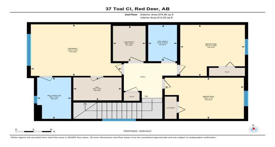 37 Toal Close, Red Deer, Alberta T4P 0W6, 3 Bedroom Bedrooms, 0 ,3 BathroomBathrooms,Residential,For Sale,Toal,0,A2327010