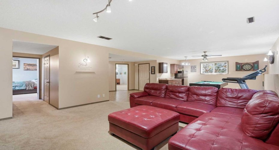 Movie watching area