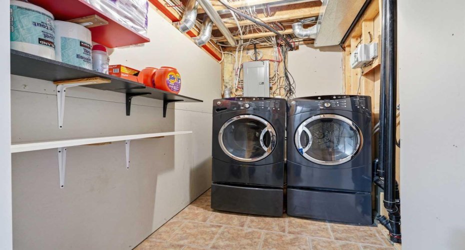 Laundry downstairs