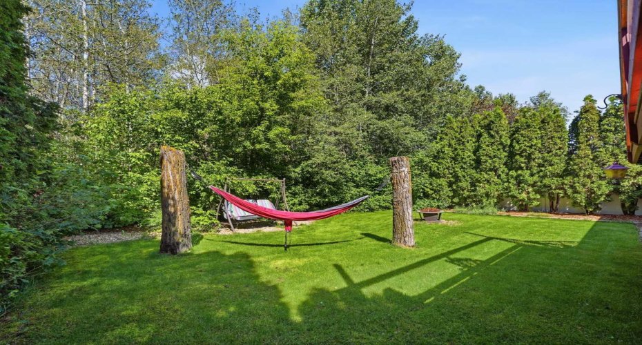 imagine yourself relaxing after a long day at work in this backyard retreat