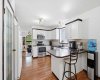 Spacious kitchen with pantry