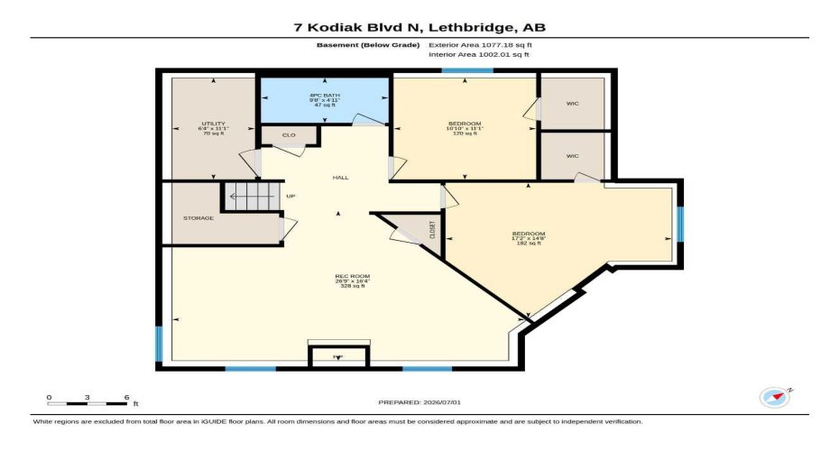 7 Kodiak Boulevard, Lethbridge, Alberta T1H 6S7, 4 Bedroom Bedrooms, 0 ,3 BathroomBathrooms,Residential,For Sale,Kodiak,0,A2327160