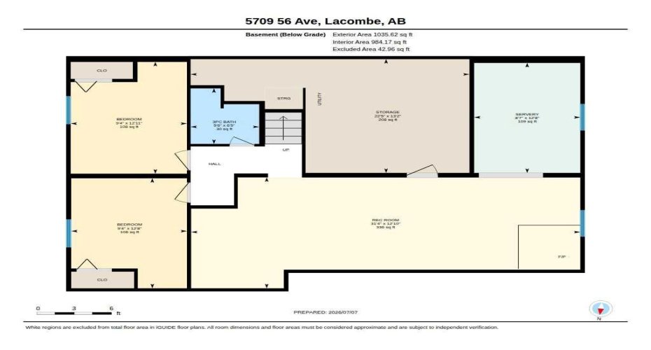 5709 56 Avenue, Lacombe, Alberta T4L 1N6, 5 Bedroom Bedrooms, 0 ,3 BathroomBathrooms,Residential,For Sale,56,0,A2327222
