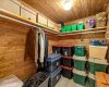 Cedar storage room