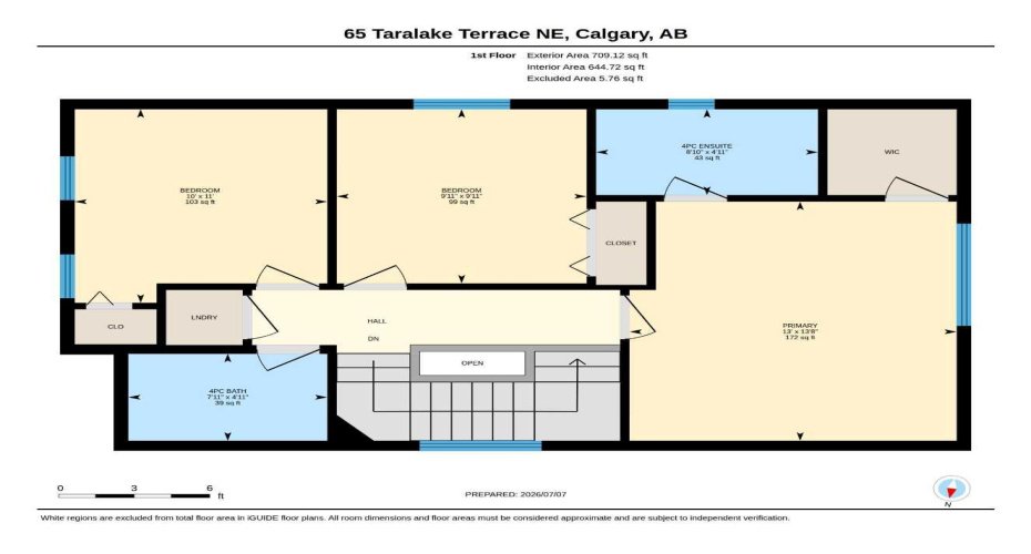 65 Taralake Terrace, Calgary, Alberta T3J 0A4, 4 Bedroom Bedrooms, 0 ,4 BathroomBathrooms,Residential,For Sale,Taralake,0,A2327322