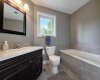 Ensuite Bathroom With Jetted Tub.