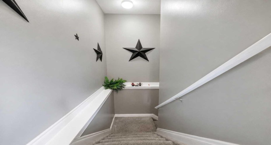 Downstairs Stairway.