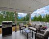 Covered Deck With A Stunning View. Gas Line For BBQ.