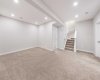 Basement rec room
