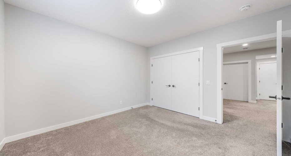 Basement bedroom