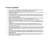 Property Highlights