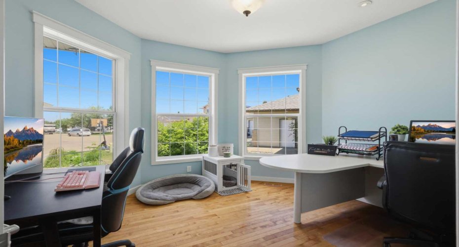Bright spacious main floor office