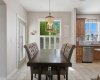 Room for a large dinning table