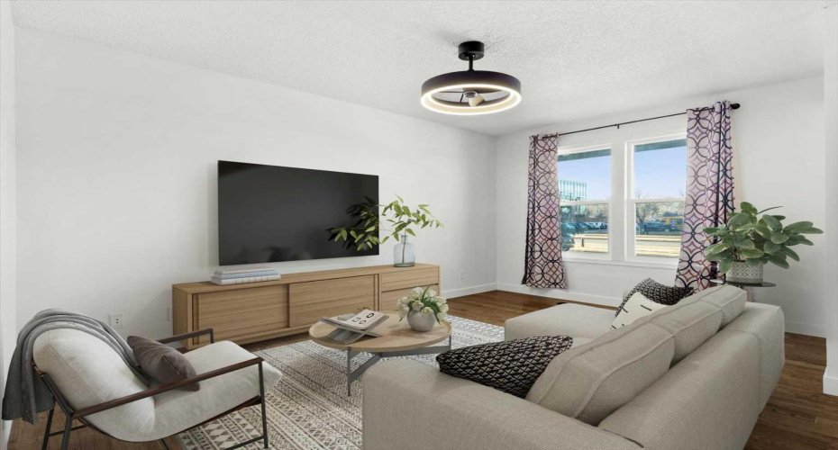 Main Floor Living Room Virtually Staged