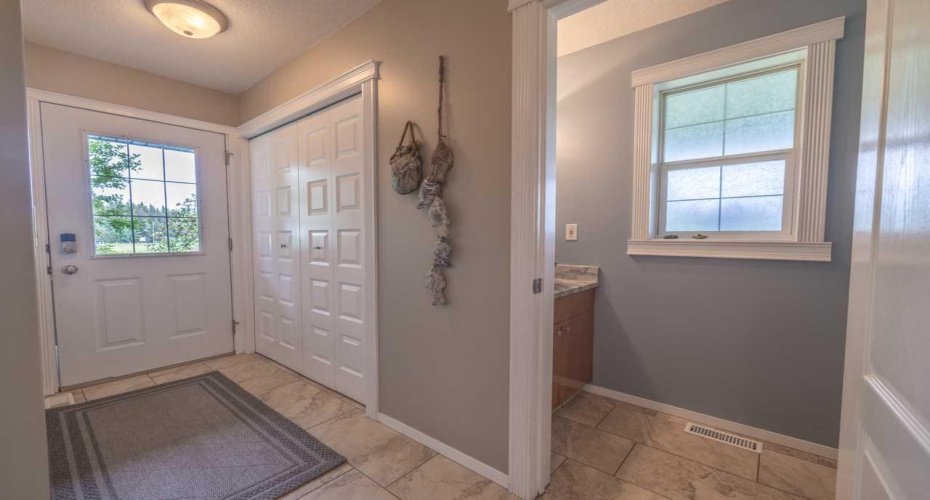 Side main floor entrance
