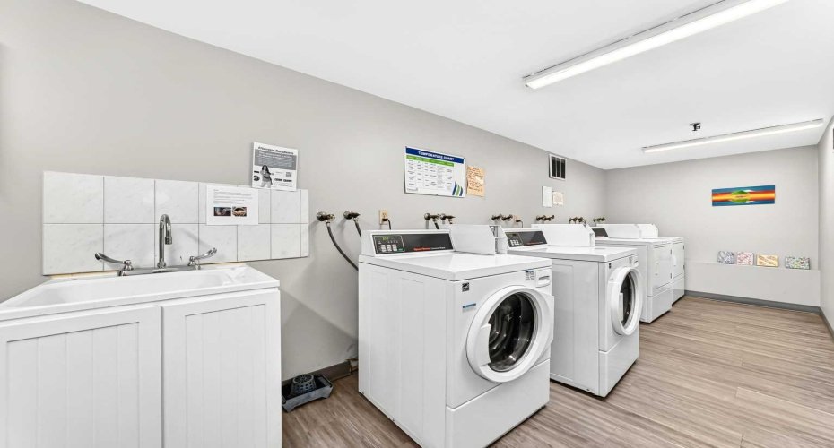 In Building Laundry Room