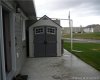 patio and shed