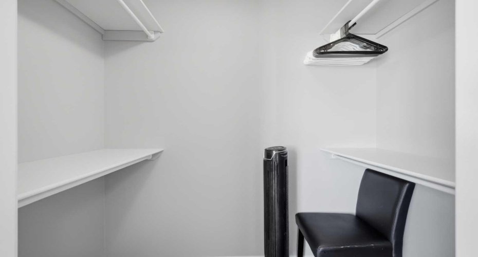 Primary with walk in closet