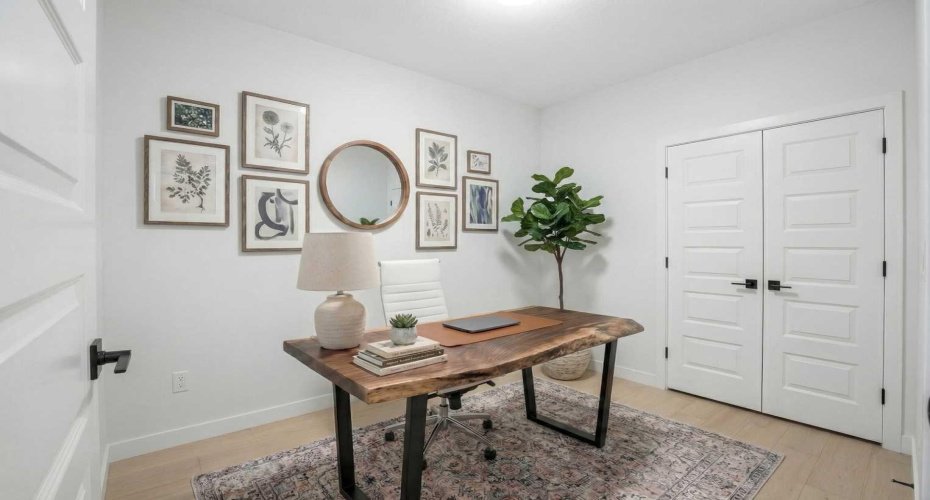 Virtually Staged-Main Floor Office