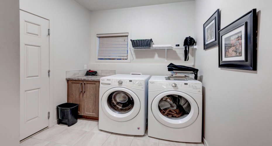 Main floor laundry