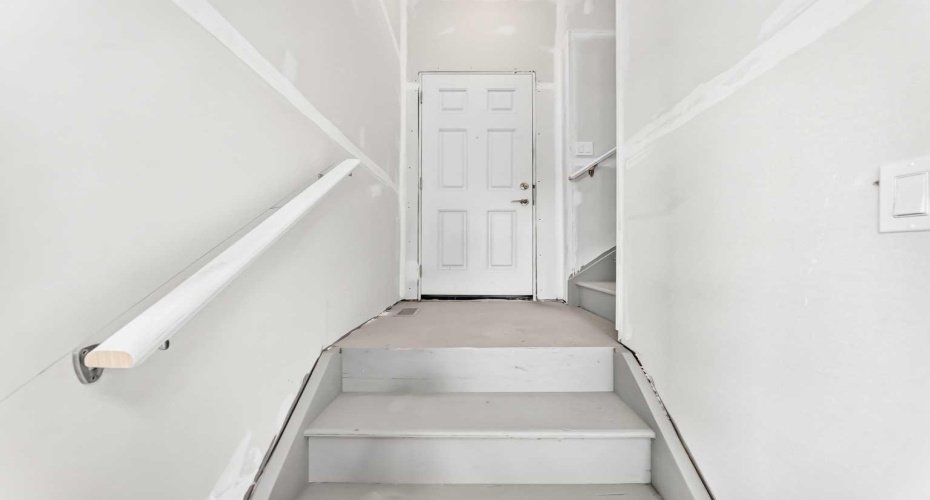 SEPARATE ENTRANCE TO ACCESS THE BASEMENT.  FANTASTIC OPPORTUNITY TO PUT A 2ND LIVING AREA IN LOWER LEVEL
