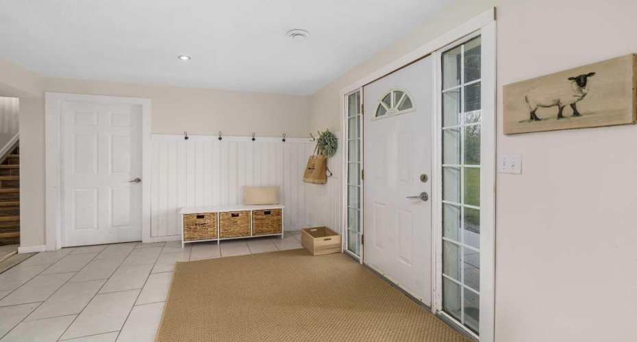 Basement entry