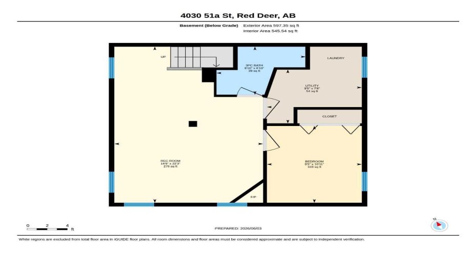 4030 51A Street, Red Deer, Alberta T4N 2B3, 4 Bedroom Bedrooms, 0 ,2 BathroomBathrooms,Residential,For Sale,51A,0,A2316698