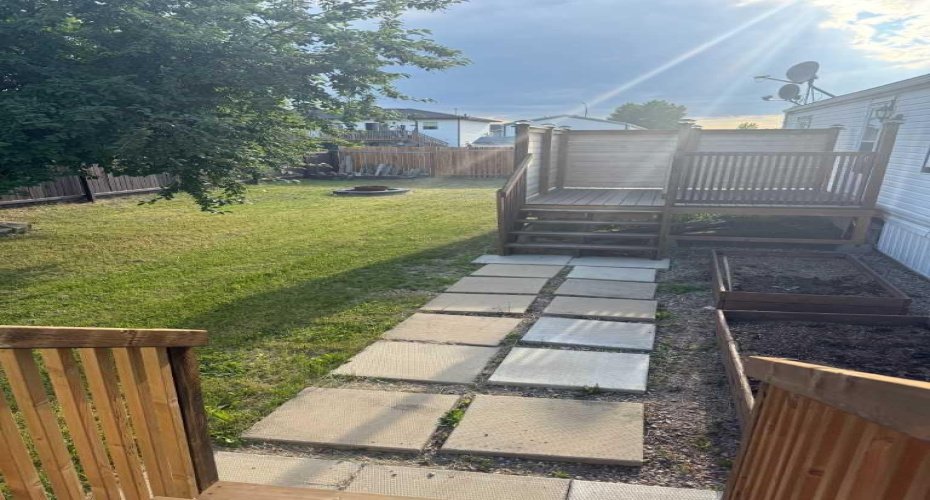 View of Yard and Second Deck