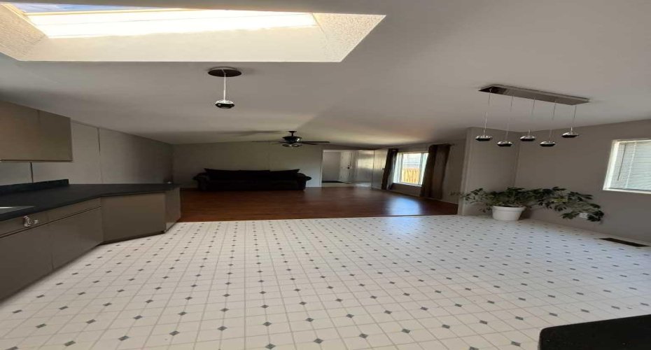 View from Kitchen to Living Room