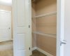Large closet space in upper hallway