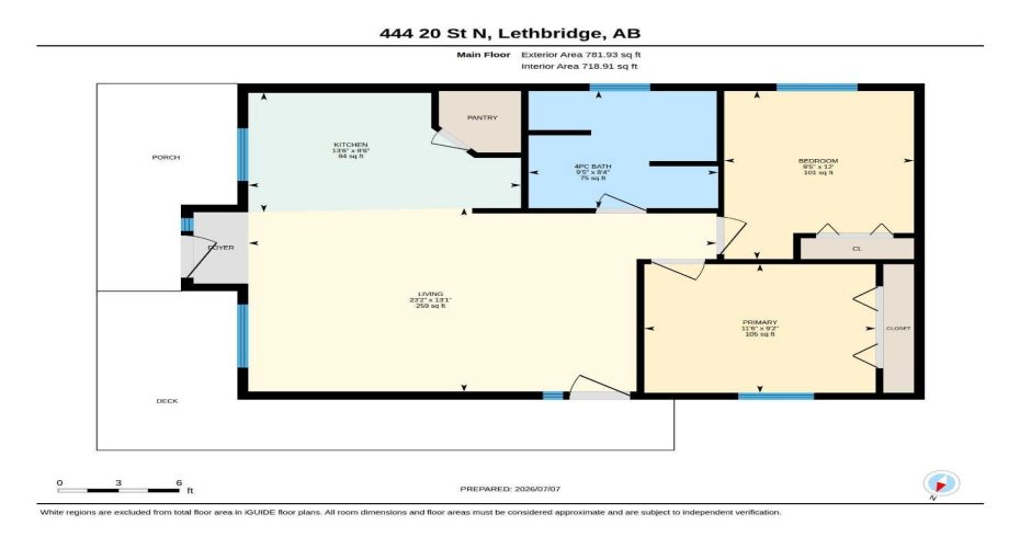 444 20 Street, Lethbridge, Alberta T1H 3N1, 4 Bedroom Bedrooms, 0 ,2 BathroomBathrooms,Residential,For Sale,20,0,A2327340
