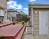 Decking & Garage Entrance