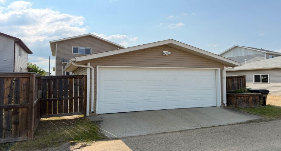 Garage  from the  alley