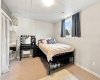 Basement bedroom