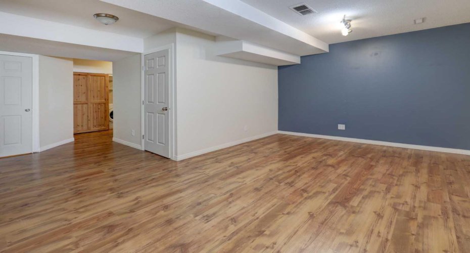 Lower level rec room