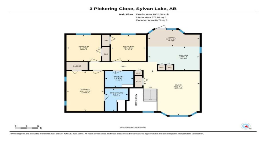 3 Pickering Close, Sylvan Lake, Alberta T4S 1K2, 5 Bedroom Bedrooms, 0 ,3 BathroomBathrooms,Residential,For Sale,Pickering,0,A2327400