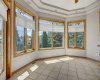dining room with in floor heat